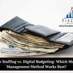 Cash stuffing vs. digital budgeting